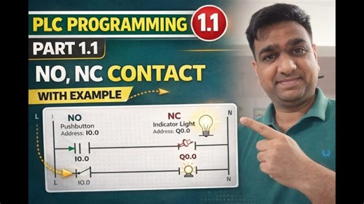 PLC Contact Types: NO NC Explained | kirit chauhan posted on the topic | LinkedIn