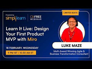 Design Your First Product MVP With Miro | Miro Tutorial | MVP Product Management | Simplilearn