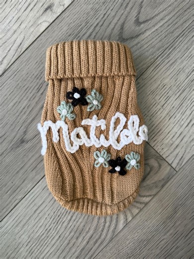 Teacup/ Chihuahua/ Yorkie Small Dog & Puppy Sweater/ Keepsake - Etsy