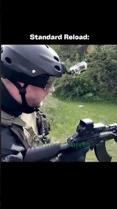 Smooth vs. Tactical: Which One-Handed Reload is Better?#militarycombat #military