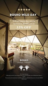 Aproveche del 15 % de descuento en Bosko, el destino más exclusivo de Guatapé. | Bosko | Facebook