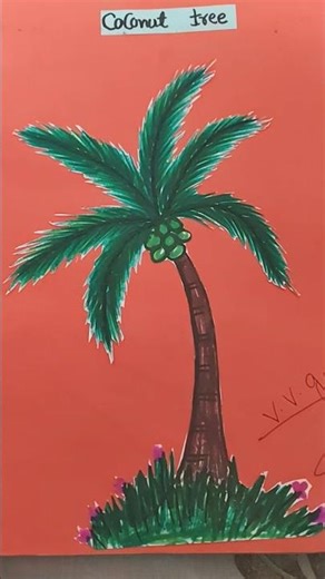 science project coconut tree