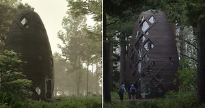 AI spacefactory reveals rentable mars habitat designed for off-grid living on earth