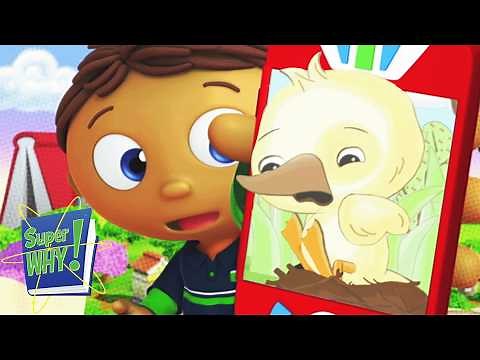 Ugly Duckling's Magic Swan Transformation! | Super Why - WildBrain | Full Episodes for Kids