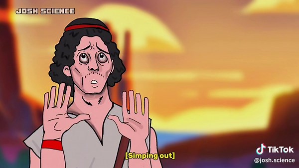 David and Goliath Cartoon: An Animated Rendition