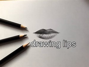 how to draw lips easy for beginners step by step tutorial ! drawing lips