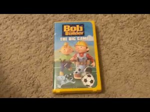 Bob The Builder The Big Game 2001 VHS