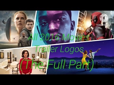 Day 9: All 2016 Movies Trailer Logos (Full Part)