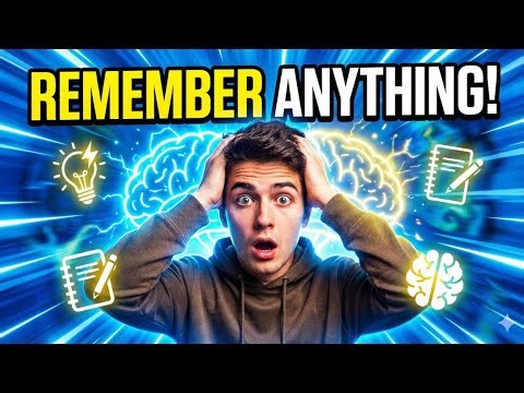 "How to Remember Anything : 5 Powerful Memory Hacks"