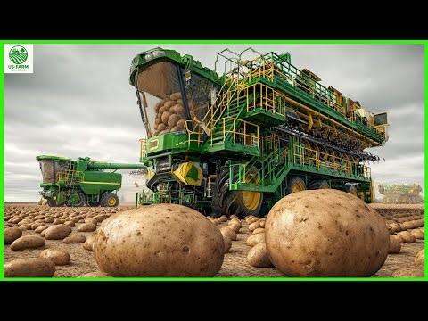 The Incredible Journey of America’s 68.3 Million Ton Potato Harvest | Farming Documentary