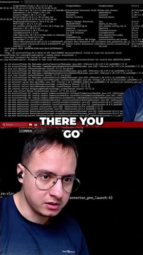 Minecraft Modpack Crashes? Here's Why! #shorts