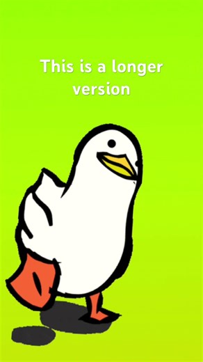 Walking duck meme but longer version￼￼