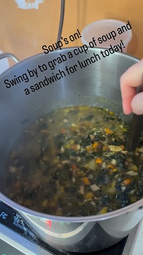 Hearty vegetable soup available as a lunch special today! | Terramonga Local Provisions and Deli