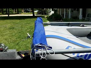 Intex Excursion 5 mod - DIY Bimini / Canopy Top