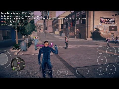 "Saints Row IV on Mobile ⚡📱 | Superhero Open World Gameplay 🌍🔥 (Winlator Offline)"