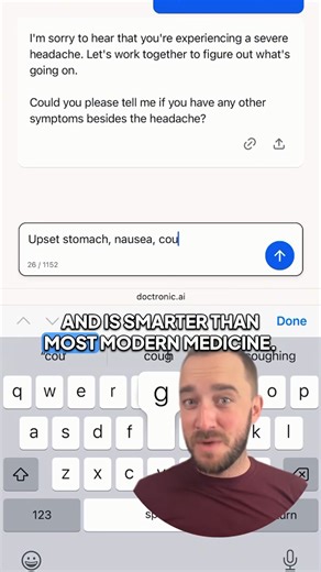 17K views | Welcome to the best AI mind in medicine. On call 24/7. Get answers in seconds from our AI trained on real medical research - no waiting rooms required. | Doctronic | Facebook