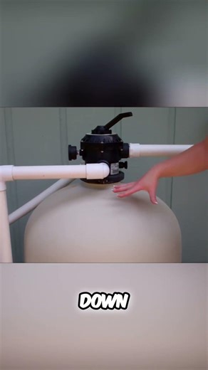 Pool Filter Secrets: How Sand Cleans Your Water FAST! #shorts