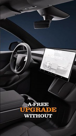 Cheapest Model Y Just Got Better for Free #tesla #modely #technews