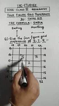 FOUR FIGURE GRID REFERENCE 4 figure grid ‪@TRCSTUDIES‬