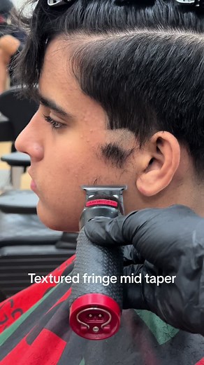 Textured Fringe Mid Taper Tutorial