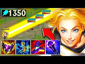 Lux but I have 1350 AP and my Laser INCINERATES your entire team (FULL HP ONE SHOTS)