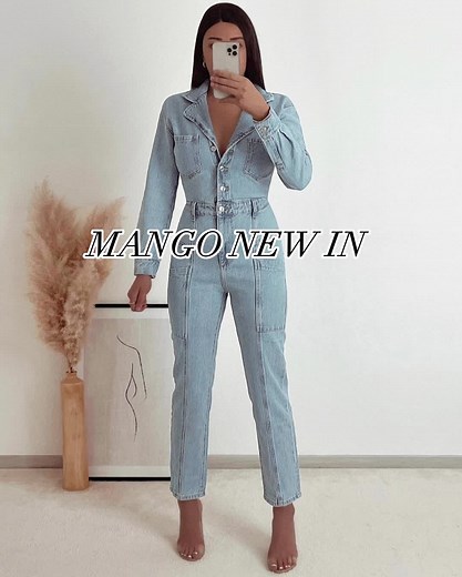 Stylish MANGO Denim Jumpsuit Collection