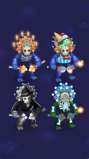 Boodoo - All Costumes (My Singing Monsters)