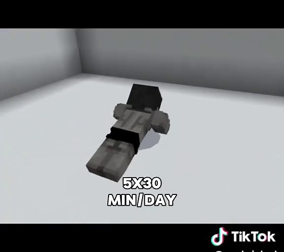 5-Minute Daily Minecraft Workout Routine