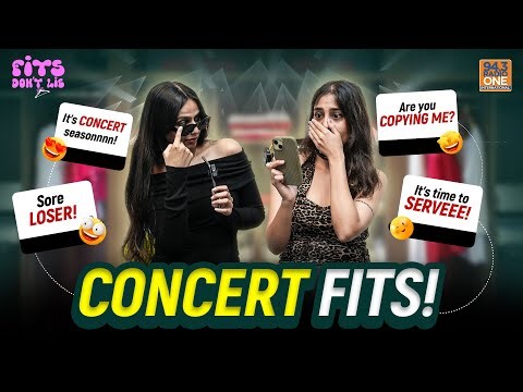 The PERFECT Concert Looks? Served! Fits Don’t Lie | Purva | Pallavi | Radio One!