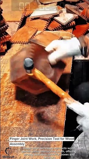 Finger Joint Work, Precision Tool for Wood Assembly