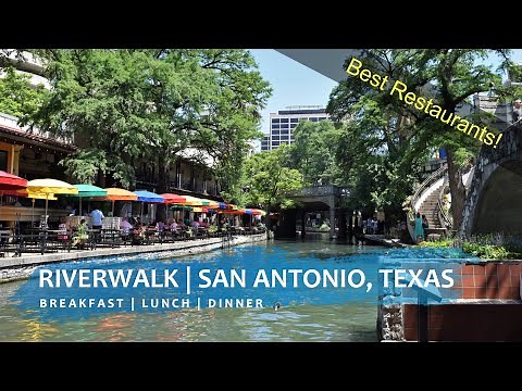 Riverwalk | San Antonio, Texas | Where to Eat | Best Restaurants | Panadería | Domingo | Boudro's