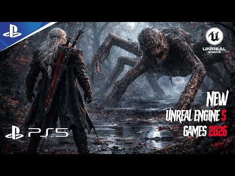 10 NEW UNREAL ENGINE 5 Games Like The Witcher 4 And Black Myth Zhong Kui Coming In 2026 And Beyond!