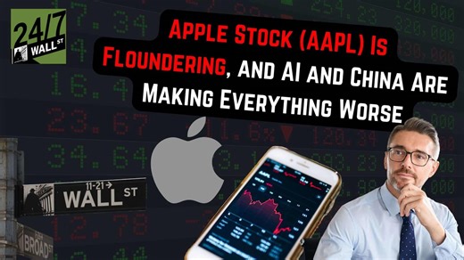 Apple Stock (AAPL) Is Floundering, and AI and China Are Making Everything Worse