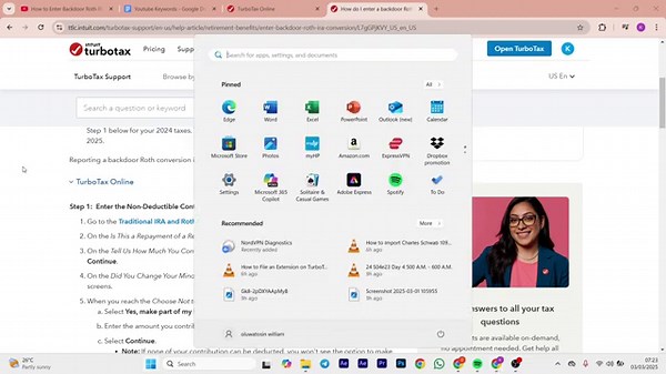 How to Enter Backdoor Roth IRA in Turbotax 1