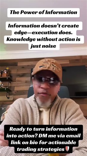 Information doesn’t create edge—execution does. Knowledge without action is just noise. #SmartInvesting #CryptoEducation #TradingPsychology #InvestWisely #FinancialFreedom