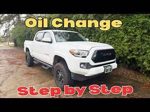How to Change Oil on a Toyota Tacoma - Easy DIY