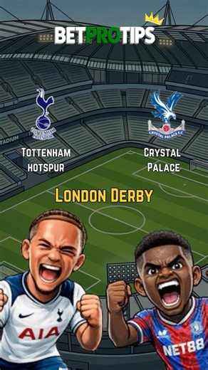 Tottenham Hotspur vs Crystal Palace Prediction - London Derby ⚽ #premierleague #shorts