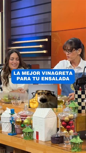 ATV on Instagram: "#SecretosDeCocina | ¡@sandraplevisani Y LA MEJOR VINAGRETA PARA TU ENSALADA! ➡️ No te pierdas SECRETOS DE COCINA en ATV NOTICIAS EDICIÓN MATINAL de LUNES A VIERNES #recetas #sandraplevisani #ensalada #cocina"