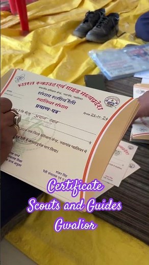Scouting Certificates: The Path to Adventure & Achievement