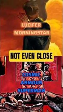 Lucifer Vs Cosmic Armour Superman #dc #shorts #Infinitebattles