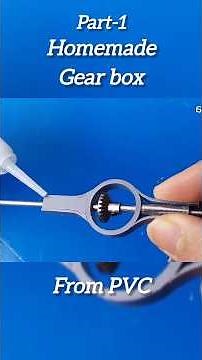 homemade RC Truck gear box from PVC | #diy #diyprojects #inventions #machine #experiment #science