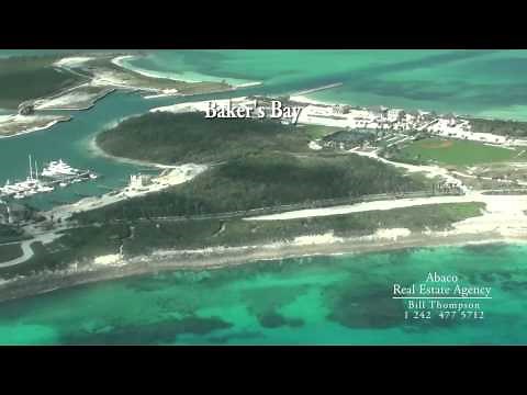 Aerial Video of Great Guana Cay in Abaco, The Bahamas