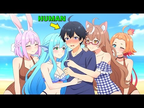 He Hates Humans… But Got Surrounded by Demi-Human Baddies 😈 - Anime in Hindi
