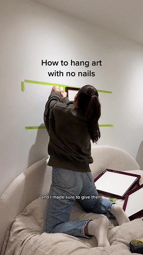 How to Hang Art Without Nails: Painting and Poster Hanging Tips
