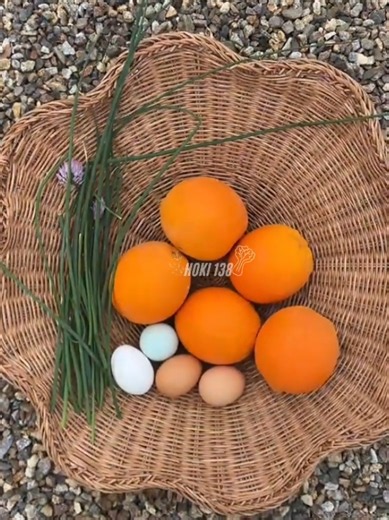 Breakfast from the Backyard Garden: Fresh Morning Harvest