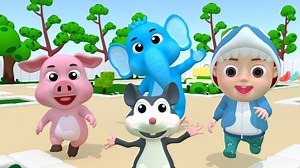 LK cháu lên ba, cháu đi mẫu giáo - LK nhạc thiếu nhi remix cho bé