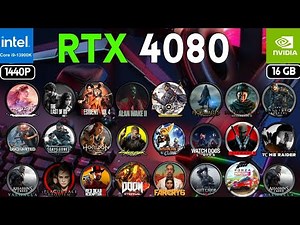 NVIDIA RTX 4080 16 GB TEST in 25 Games at 1440p