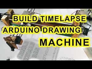 How to make Arduino Drawing Machine | Complete Build Timelapse | www.ArnabKumarDas.com
