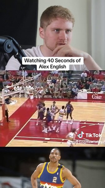 Watching 40 Seconds of Alex English Highlights