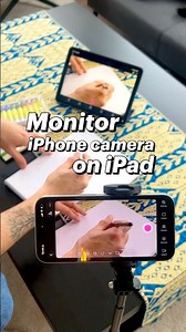 Monitor your iPhone camera on iPad easily